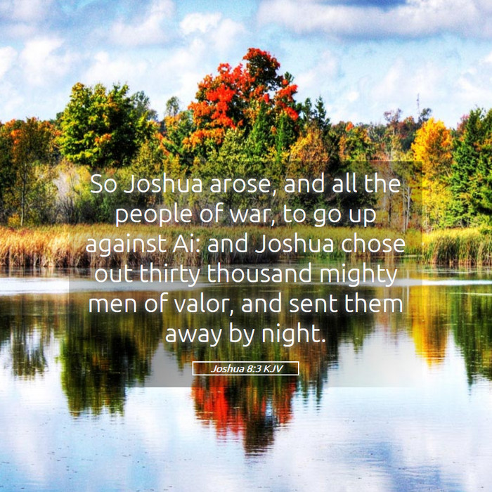 Joshua 8:3 KJV Bible Study