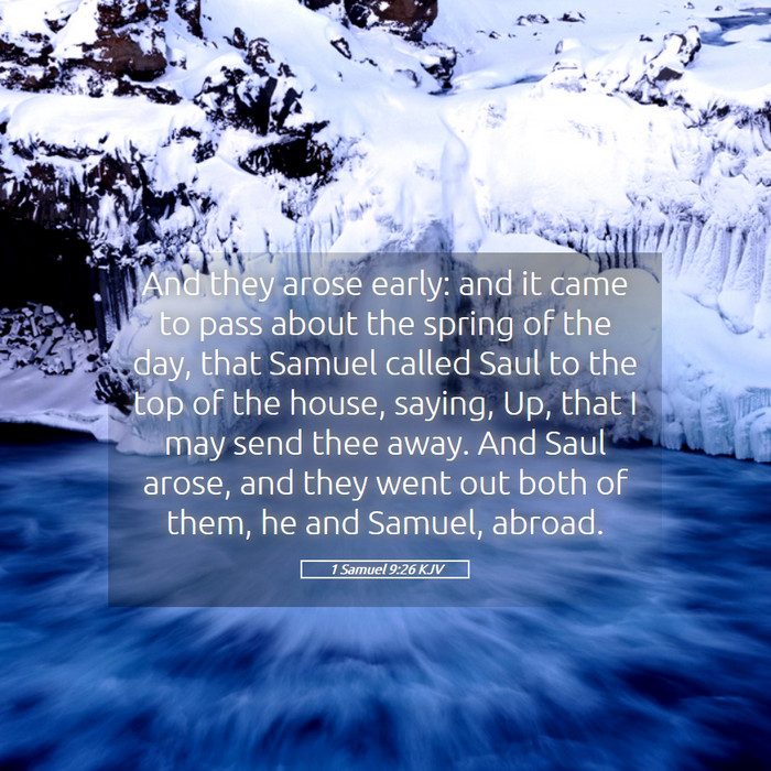 1 Samuel 9:26 KJV Bible Study