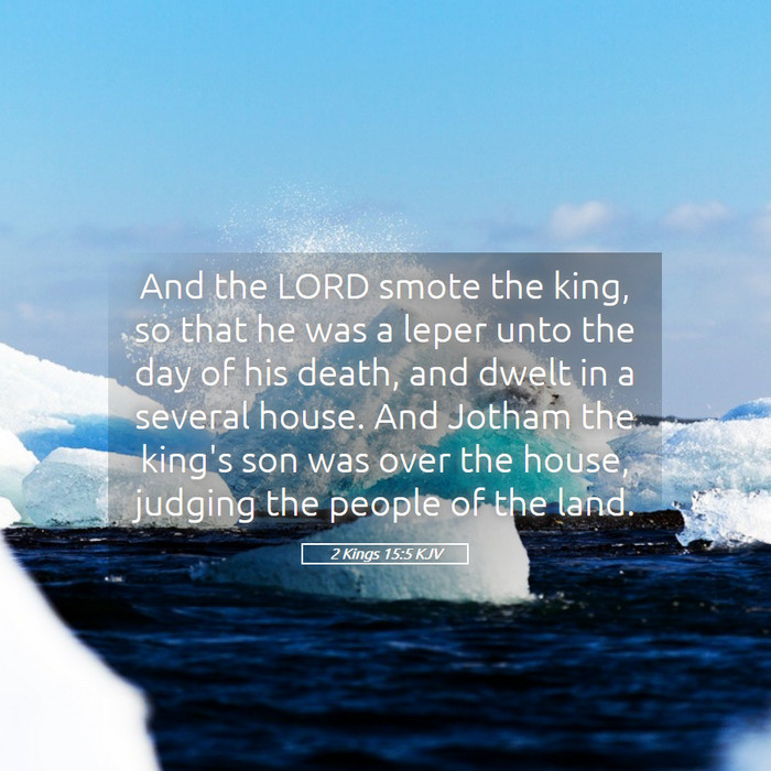 2 Kings 15:5 KJV Bible Study