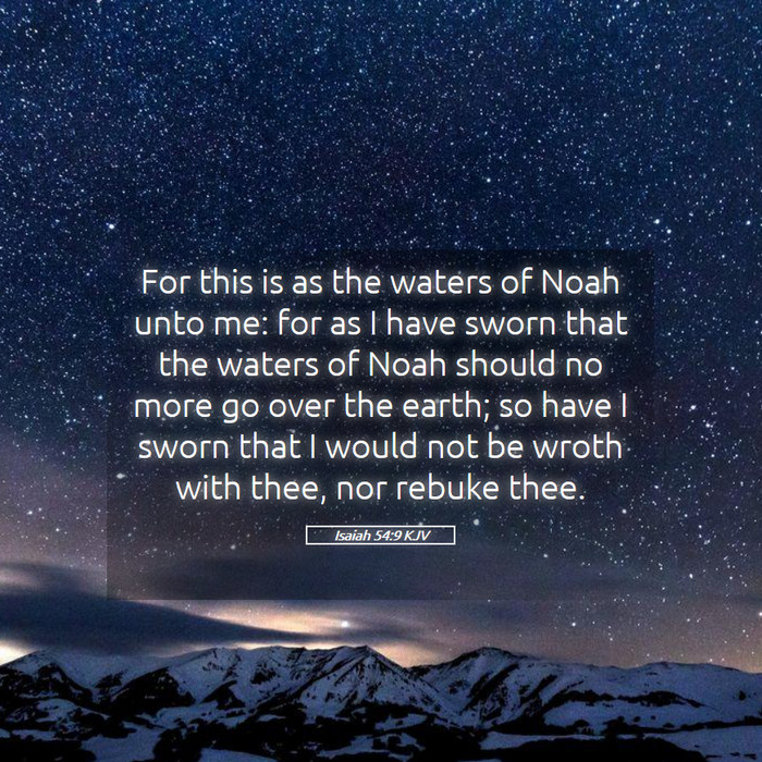 Isaiah 54:9 KJV Bible Study