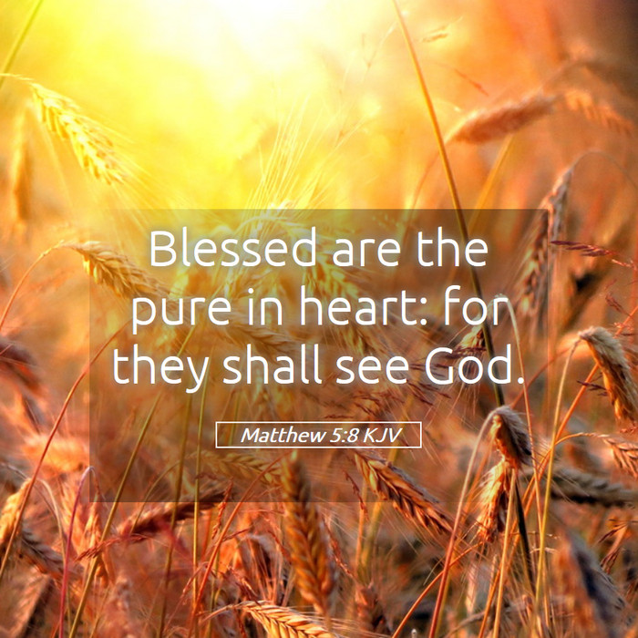 Matthew 5:8 KJV Bible Study