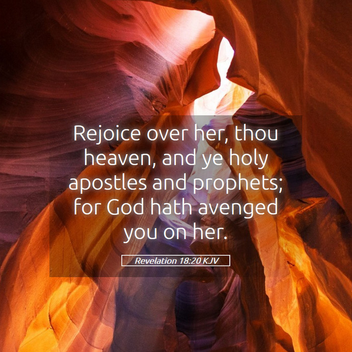 Revelation 18:20 KJV Bible Study